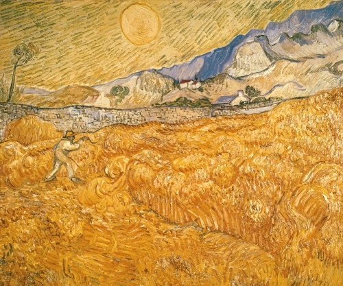 The Harvester - Van Gogh Painting On Canvas